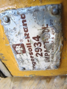 LOT TO INCLUDE: (1) INGERSOLL RAND IMPACT TOOL, MODEL#2950, (2) INGERSOLL RAND IMPACT TOOL MODEL#2934 (1 YELLOW, 1 BLACK). LOADING & HANDLING FEE $5-4007